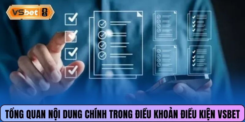Tổng quan nội dung chính trong điều khoản điều kiện Vsbet